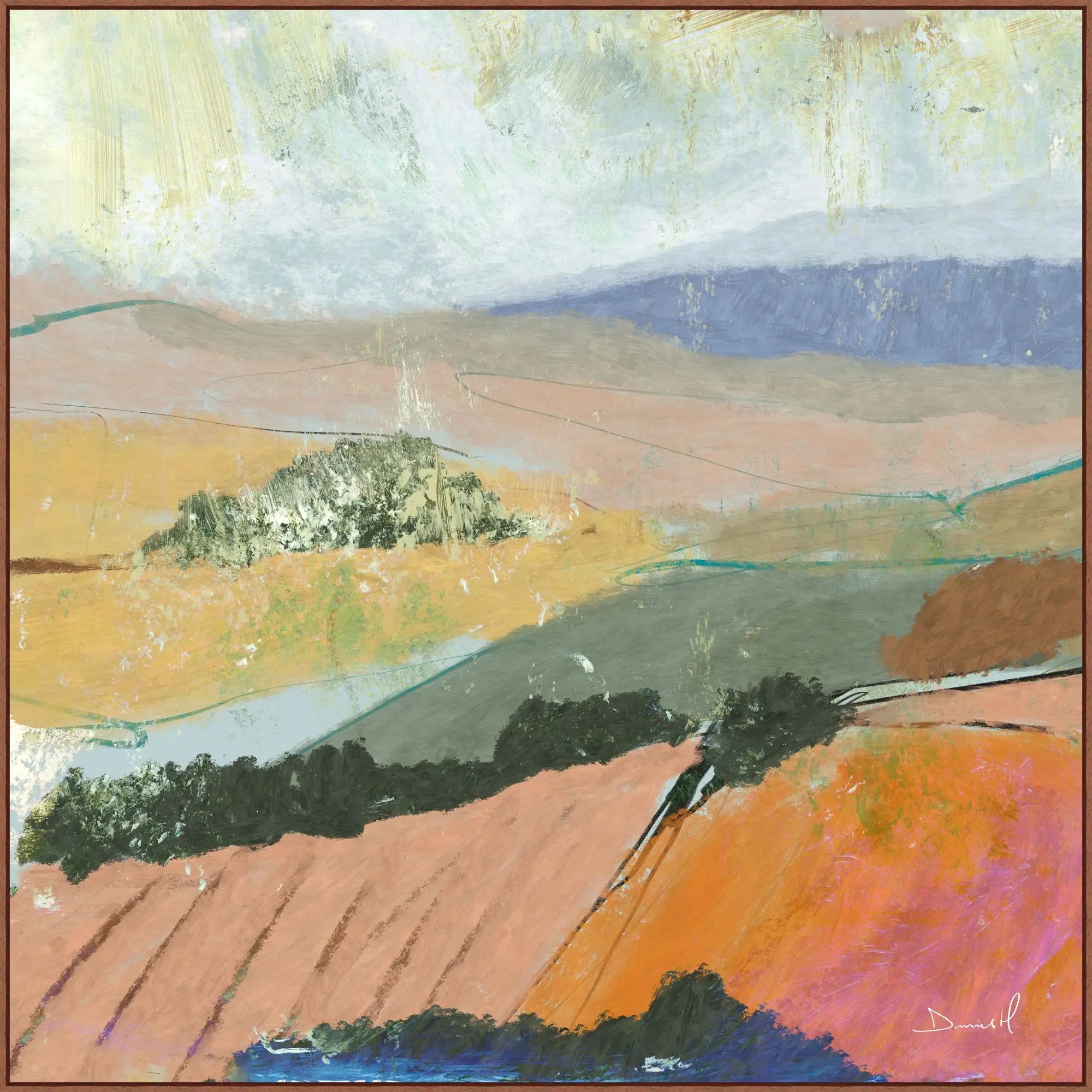 Fields Near Gordes
