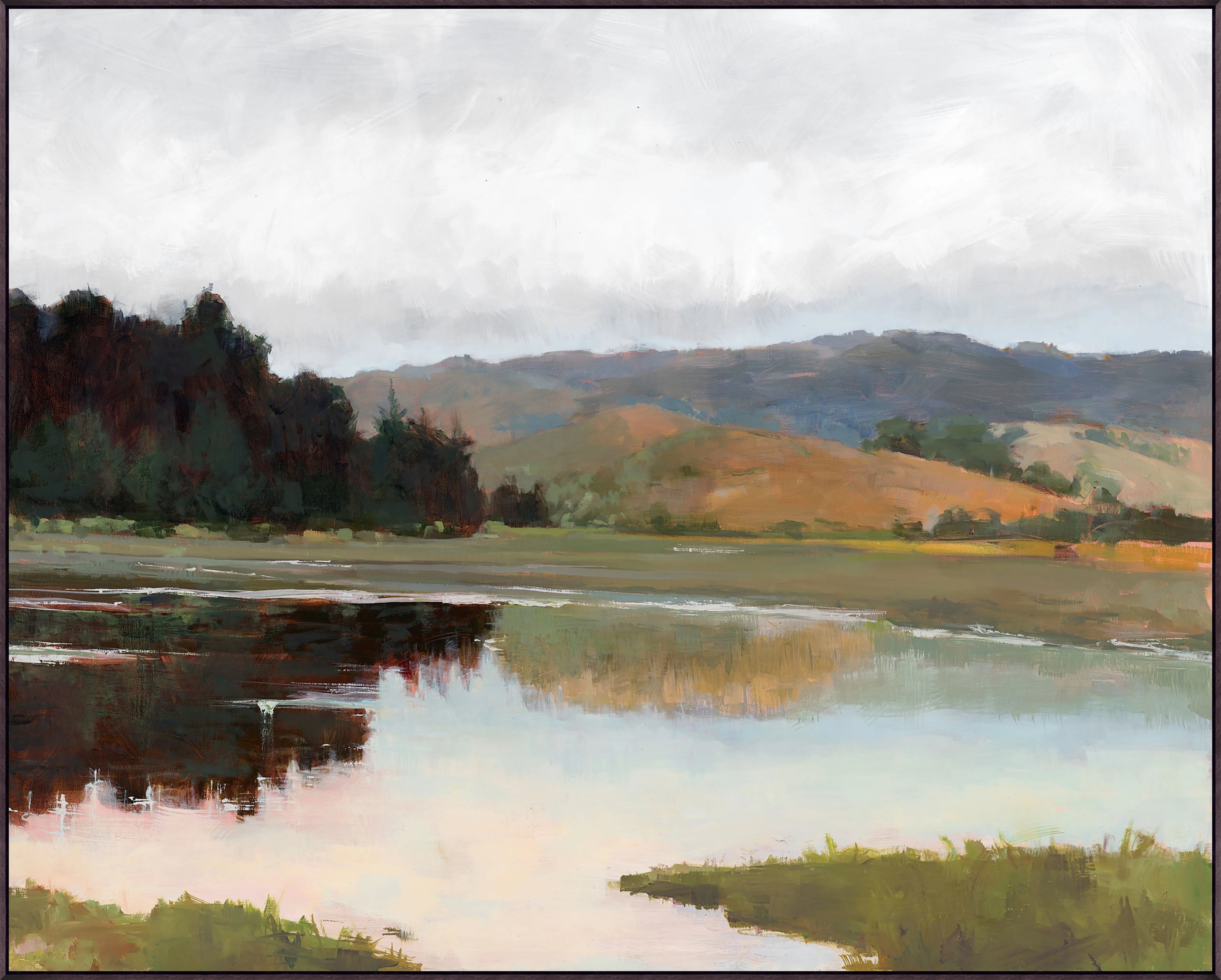 Mirrored Foothills